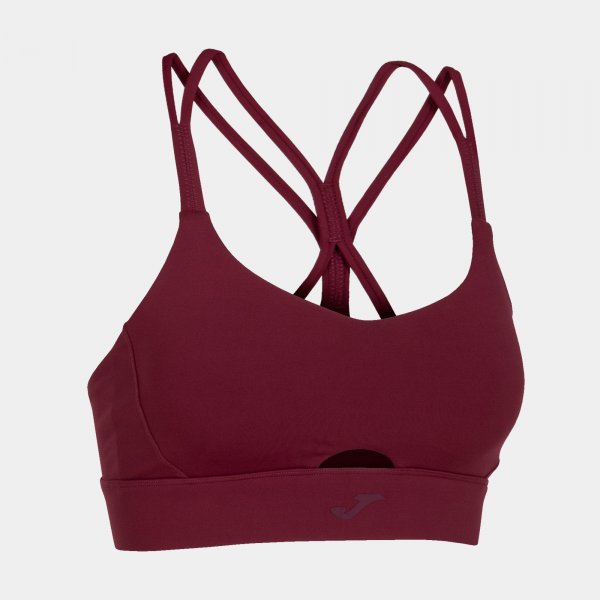 CORE SPORT BRA BURGUNDY M - GIVsport GIVOVA & JOMA