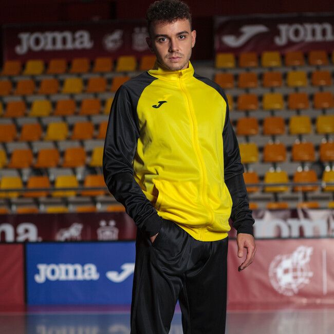 ACADEMY IV TRACKSUIT souprava žlutá černá 2XL