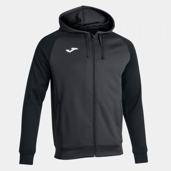 JACKET ACADEMY IV ZIP-UP HOODIE mikina antracitově černá 2XS