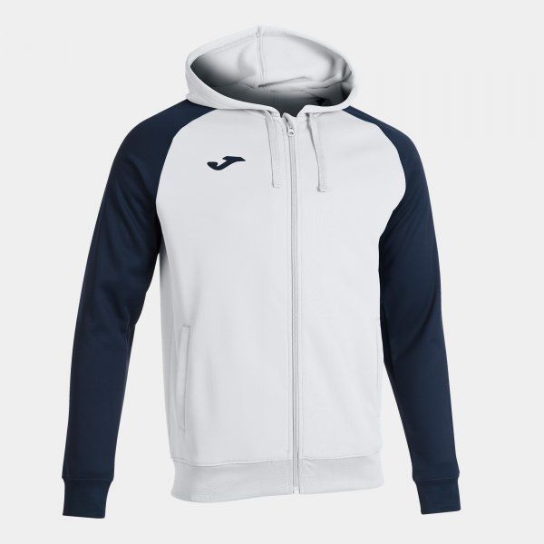 JACKET ACADEMY IV ZIP-UP HOODIE mikina bílá navy 2XS