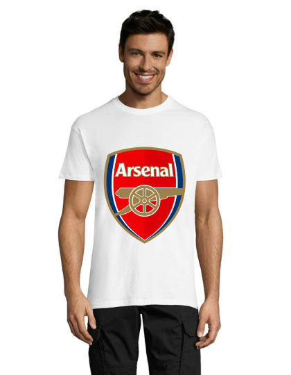 Arsenal pánské triko bílé M