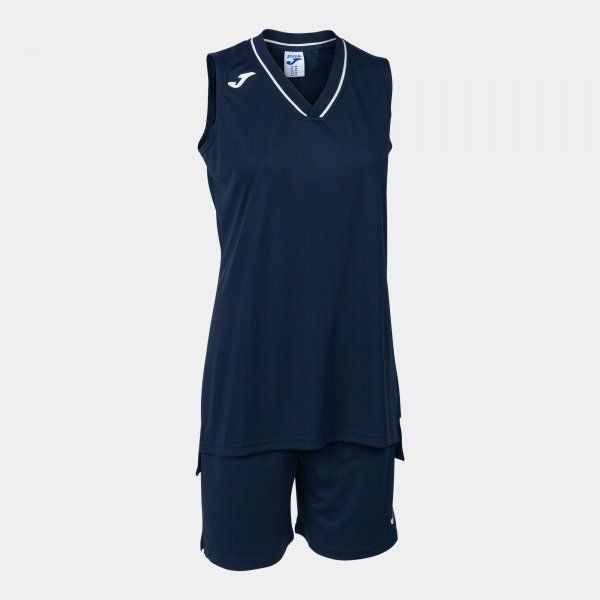 CAMPUS II ATLANTA TWO-PIECE SET basketbalový set navy bílá S