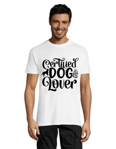 Certified Dog Lover pánské triko černé 2XL