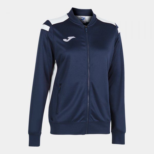 JACKET/FULL ZIP SWEATSHIRT CHAMPIONSHIP VI mikina navy bílá 2XS