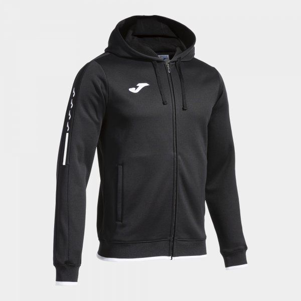 OLIMPIADA ZIP-UP HOODIE mikina černá 3XS