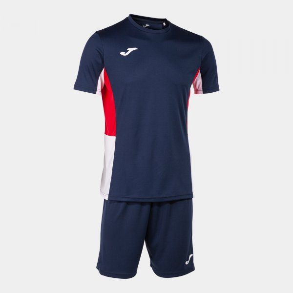 DANUBIO II SET dres navy červená bílá 2XL