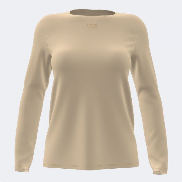 DAPHNE LONG SLEEVE T-SHIRT dlouhé tričko béžová 3XL