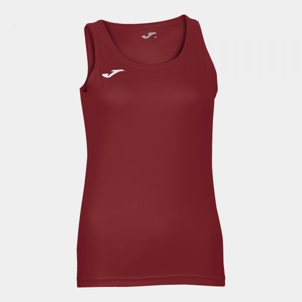 COMBI SLEEVELESS WOMEN SHIRT sportovní tílko bordó 4XS-3XS