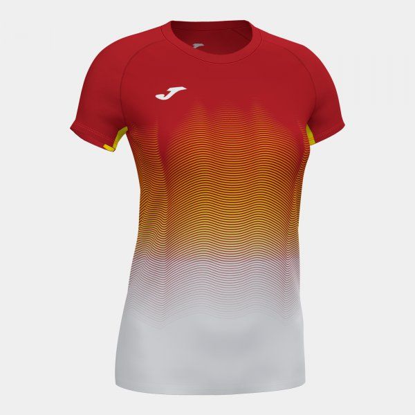 T-SHIRT ELITE VII tričko červená bílá XS