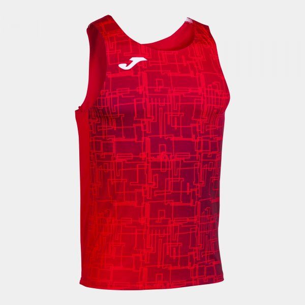 SLEEVELESS T-SHIRT TANK TOP ELITE VIII sportovní tílko červená 2XL