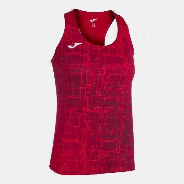 T-SHIRT ELITE VIII TANK TOP sportovní tílko červená 2XS