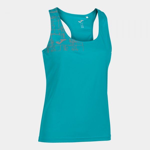 SLEEVELESS T-SHIRT ELITE VIII TANK TOP sportovní tílko tyrkysová M