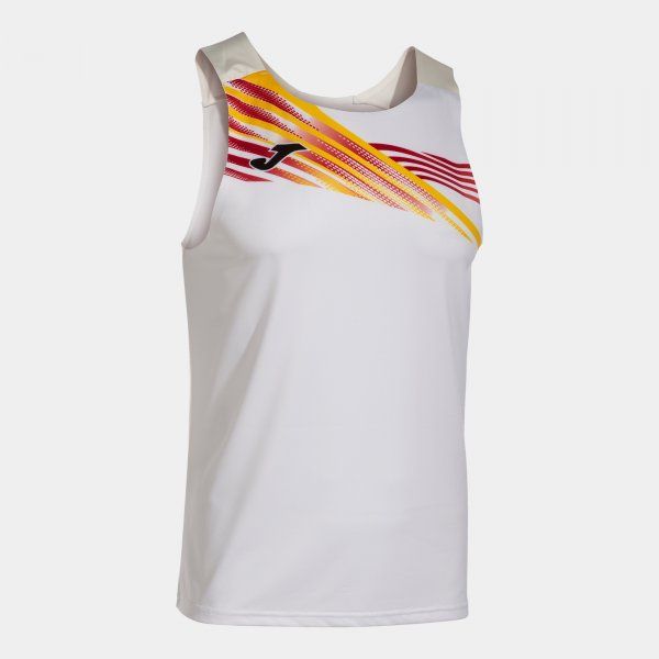 ELITE X SLEEVELESS SHIRT sportovní tílko bílá 2XL