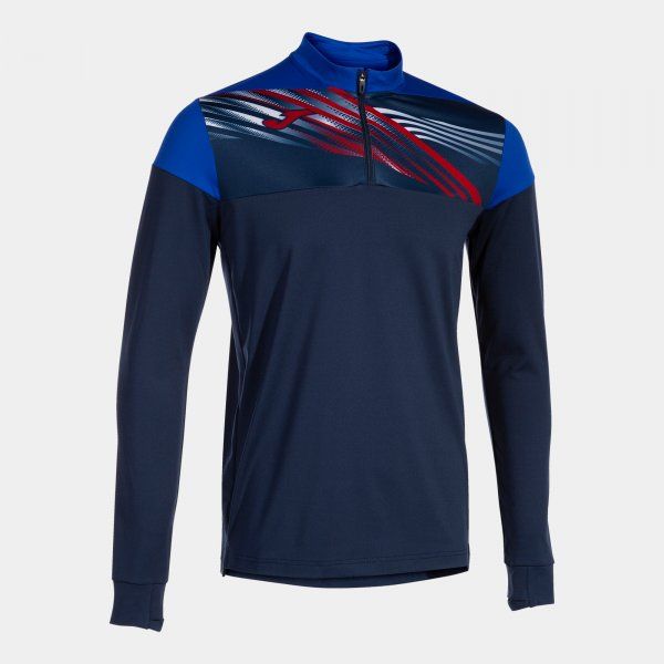 ELITE X SWEATSHIRT mikina/bunda navy azurová M