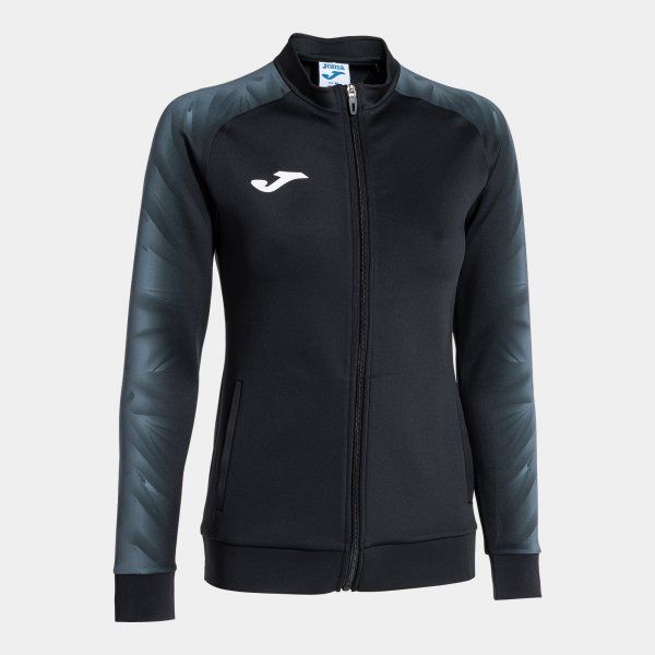 ELITE XI FULL ZIP SWEATSHIRT mikina černá antracitová L