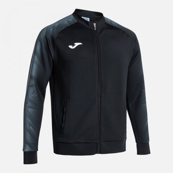 ELITE XI FULL ZIP SWEATSHIRT mikina černá antracitová XS