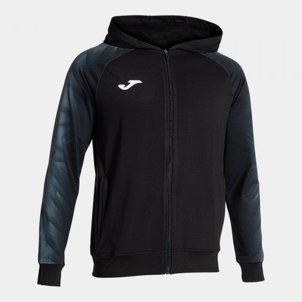 ELITE XI ZIP-UP HOODIE černá antracitová 2XS