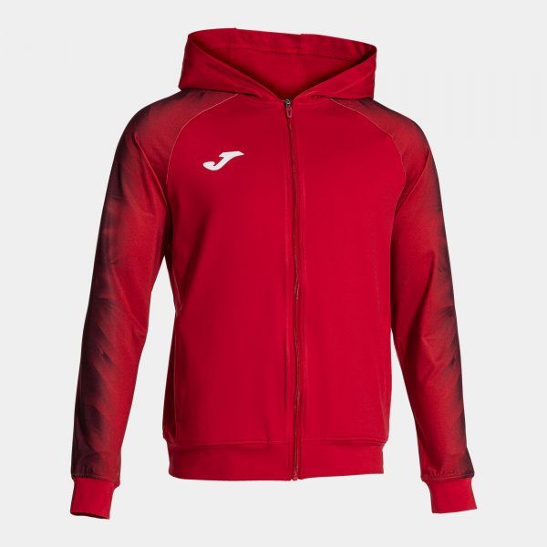 ELITE XI ZIP-UP HOODIE mikina červená L