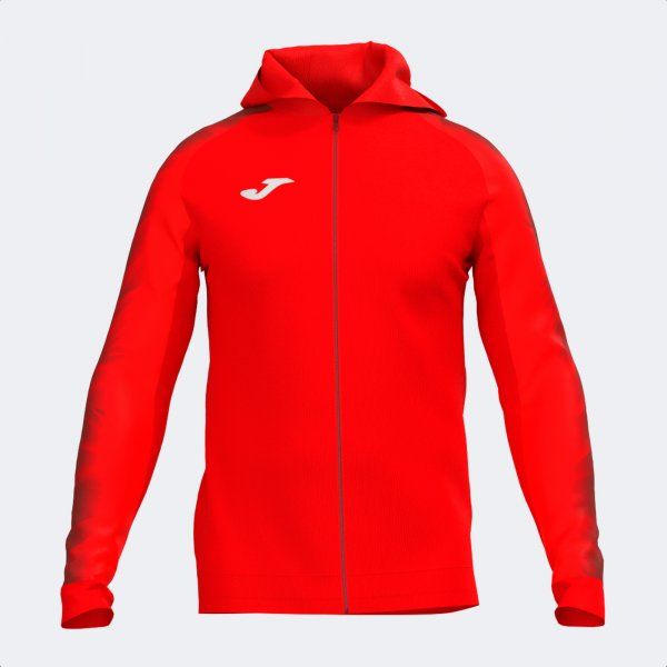 ELITE XI ZIP-UP HOODIE mikina červená L