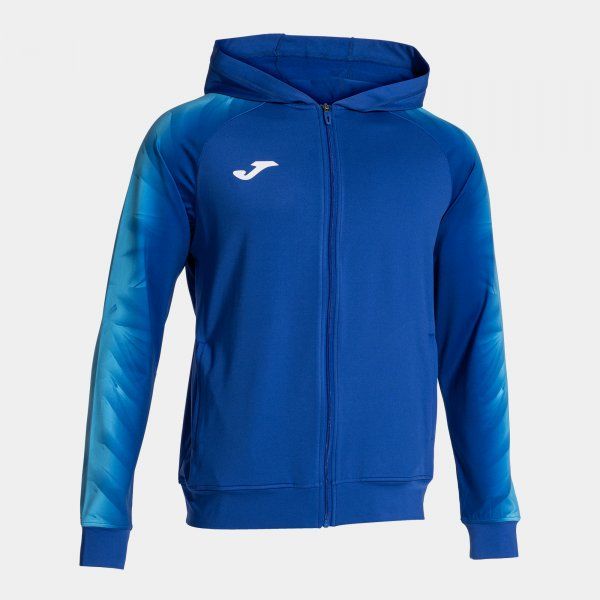 ELITE XI ZIP-UP HOODIE azurová 2XS