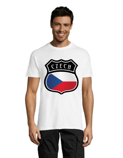 Erb Czech republic pánské triko bílé 3XS