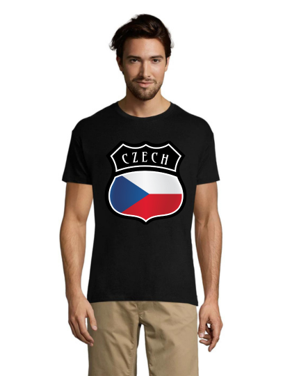 Erb Czech republic pánské triko černé 2XL