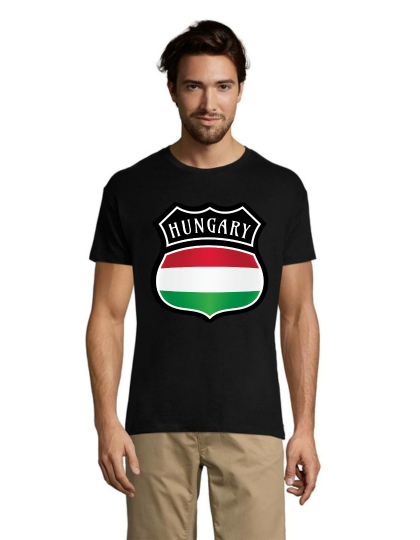 Erb Hungary pánské triko černé 2XS