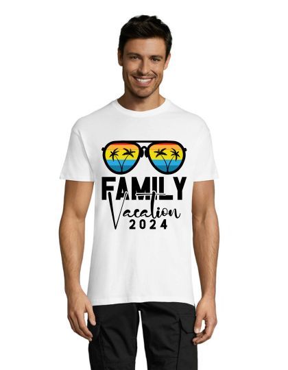 Family Vacation 2024 pánské tričko bílé XL