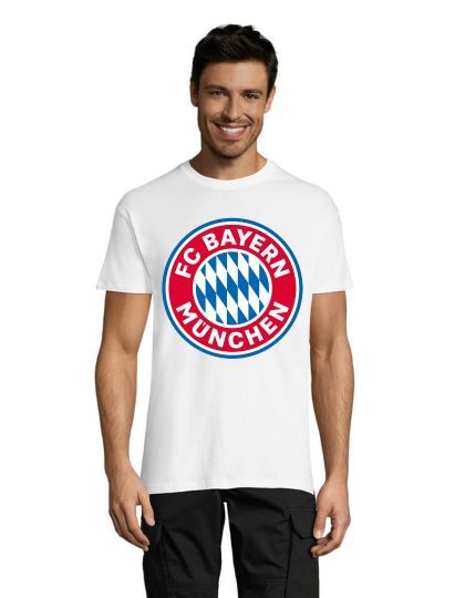 FC Bayern Munich pánské triko bílé 2XS