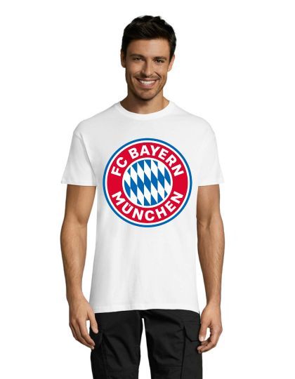 FC Bayern Munich pánské triko bílé M