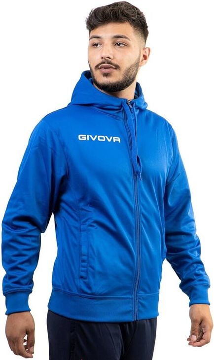 FELPA POLARFLEECE (FULL ZIP) 500 mikina azurová modrá 2XL