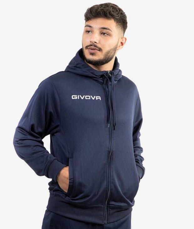 FELPA POLARFLEECE (FULL ZIP) 500 mikina modrá XS