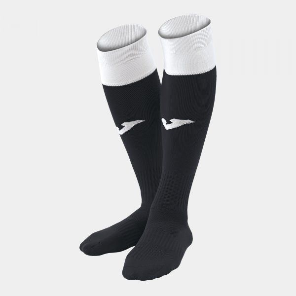 CALCIO 24 FOOTBALL SOCKS (4 PCS) štulpny / ponožky černá bílá S18