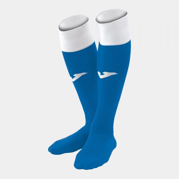 CALCIO 24 FOOTBALL SOCKS (4 PCS) štulpny / ponožky azurová bílá S18