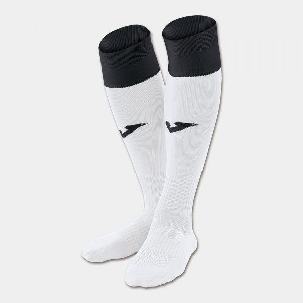 CALCIO 24 FOOTBALL SOCKS (4 PCS) štulpny / ponožky bílá černá S17