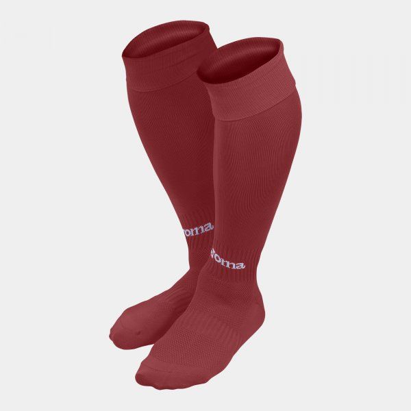 CALCIO 24 FOOTBALL SOCKS (4 PCS) štulpny / ponožky bordó S17