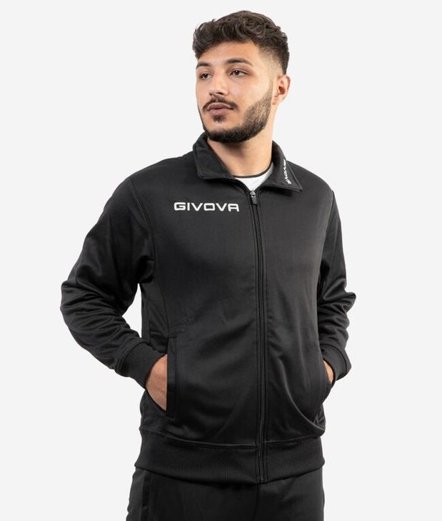 GIACCA POLARFLEECE MONO 500 mikina černá XS