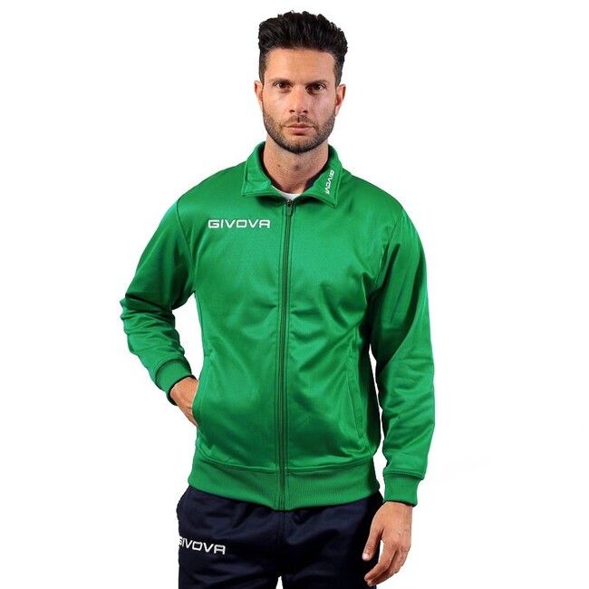 GIACCA POLARFLEECE MONO 500 mikina zelená 2XS