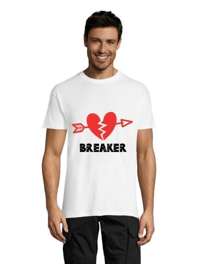 Heartbreaker pánské tričko bílé XL