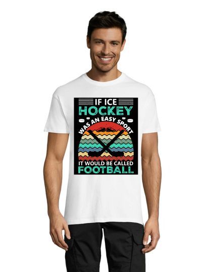 Hockey would be called footbal pánské triko černé 2XL