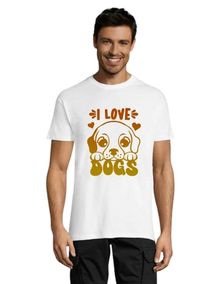 I love dog's 2 pánské tričko bílé 3XL