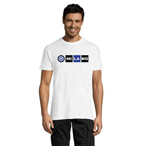 Inter Milano 1 pánské triko bílé 4XL