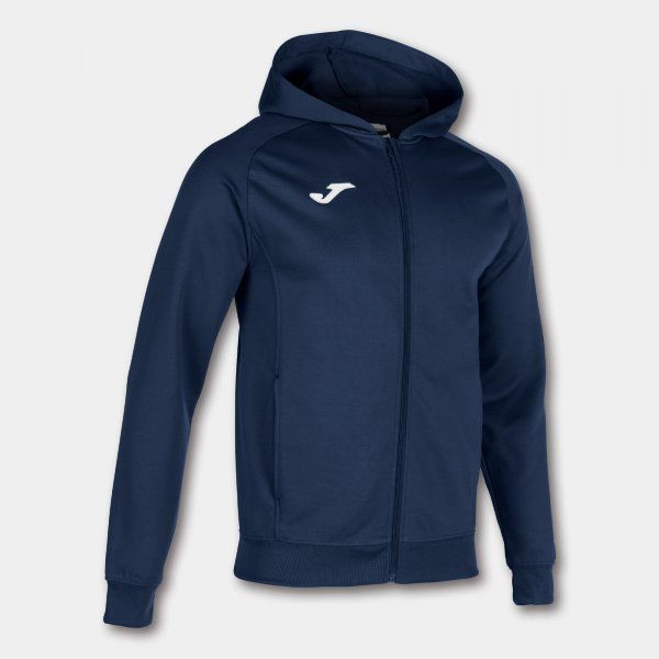 MENFIS HOODED JACKET mikina navy 2XS