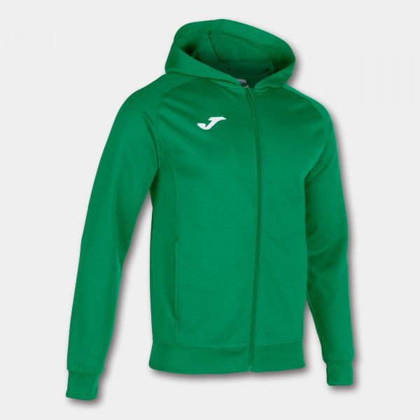 MENFIS HOODED JACKET mikina zelená L