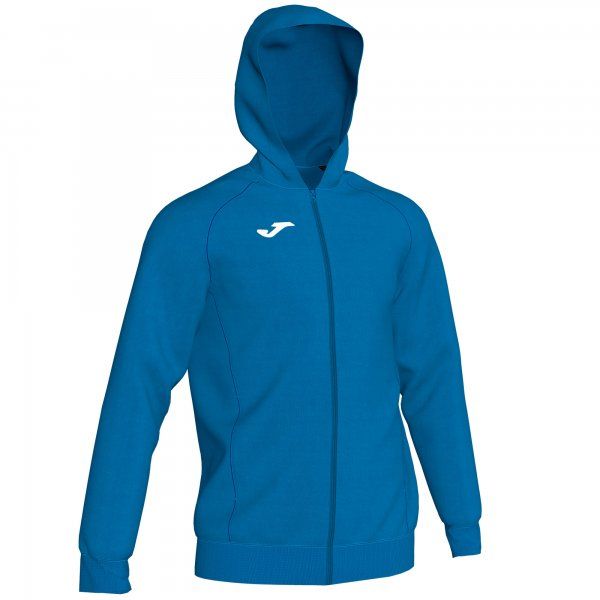 MENFIS HOODED JACKET mikina azurová XS