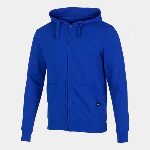 JACKET JUNGLE ZIP-UP HOODIE mikina azurová XS