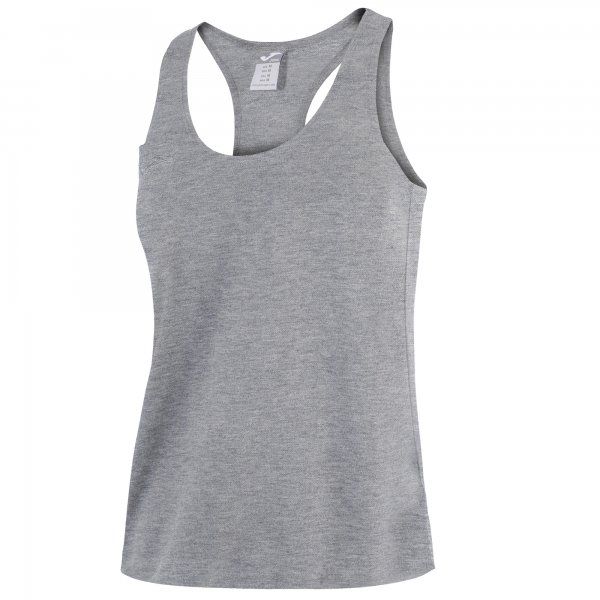 LARISA TANK TOP VEST sportovní tílko tmavší šedá melanž L