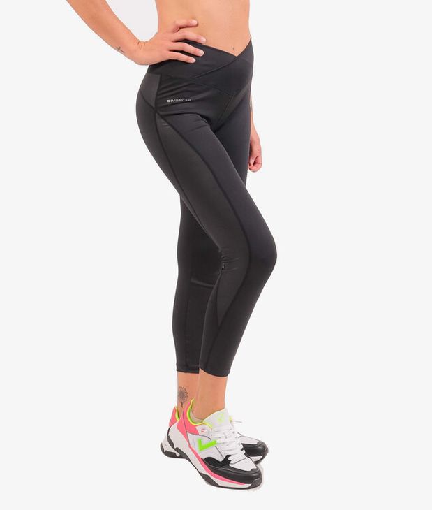 LEGGINGS ECO běžecké kalhoty černá L