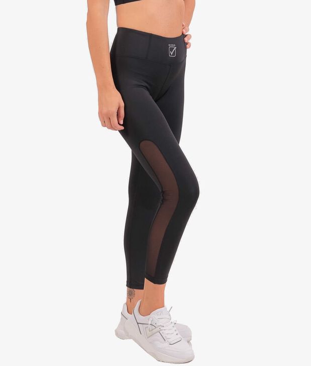 LEGGINGS MOON běžecké kalhoty černá L