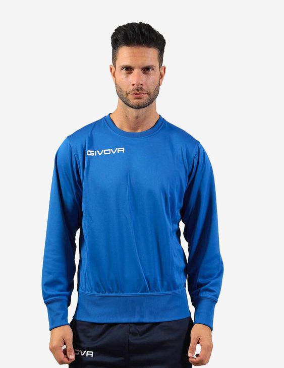 MAGLIA POLARFLEECE G/COLLO GIVOVA ONE mikina azurová modrá 3XS